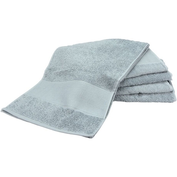 Home Handtuch und Waschlappen A&r Towels RW6038 Anthrazite Grau