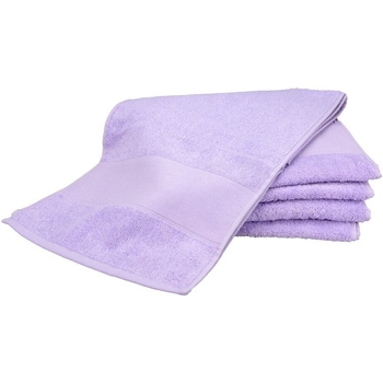 Home Handtuch und Waschlappen A&r Towels RW6038 Hell Lila