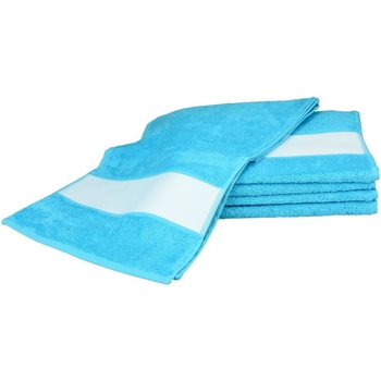 Home Handtuch und Waschlappen A&r Towels 30 cm x 140 cm RW6042 Aqua Blau