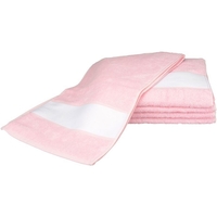 Home Handtuch und Waschlappen A&r Towels 30 cm x 140 cm RW6042 Helles Pink