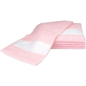 Home Handtuch und Waschlappen A&r Towels 30 cm x 140 cm RW6042 Helles Pink