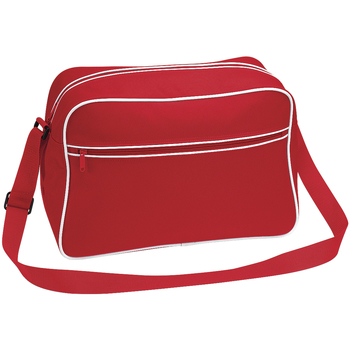 Taschen Jungen Schultasche Bagbase BG14 Rot/Weiß