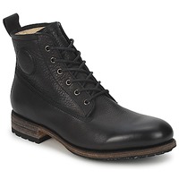 Schuhe Herren Boots Blackstone MID LACE UP BOOT FUR Schwarz