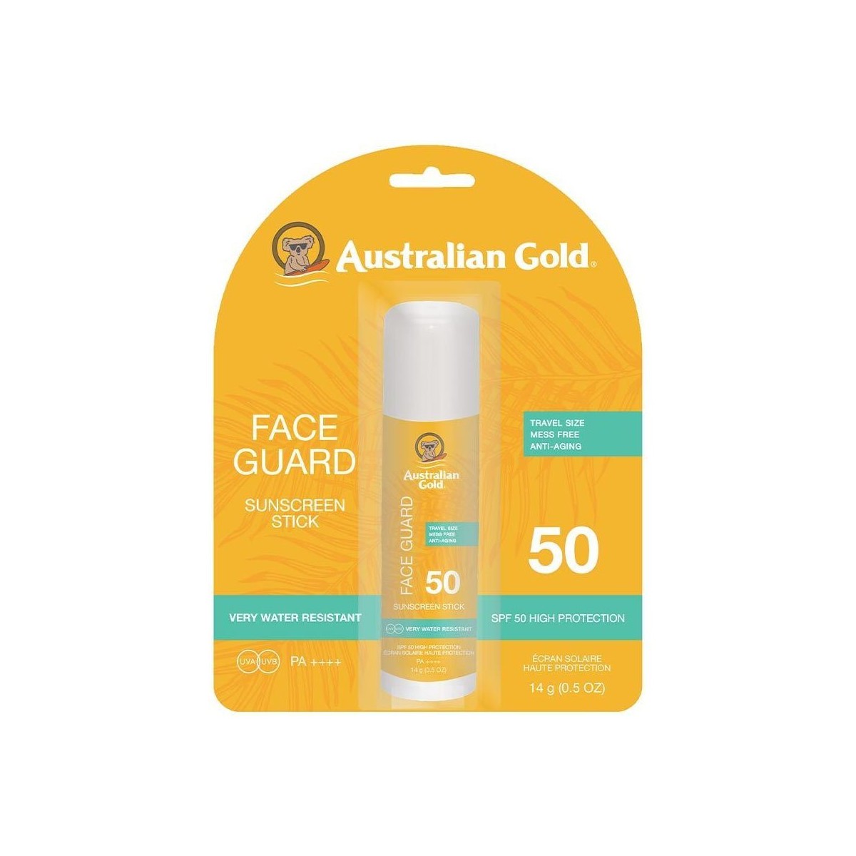 Beauty Sonnenschutz & Sonnenpflege Australian Gold Face Guard Spf50 Sunscreen Stick 14 Gr 