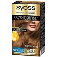 Beauty Damen Haarfärbung Syoss Olio Intense Tinte Sin Amoniaco 8.60-rubio Miel 