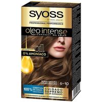 Beauty Damen Haarfärbung Syoss Olio Intense Tinte Sin Amoniaco 6.10-rubio Oscuro 