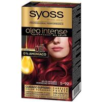 Beauty Damen Haarfärbung Syoss Olio Intense Tinte Sin Amoniaco 5.92-rojo Intenso 