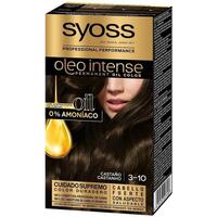 Beauty Damen Haarfärbung Syoss Olio Intense Tinte Sin Amoniaco 3.10-castaño 