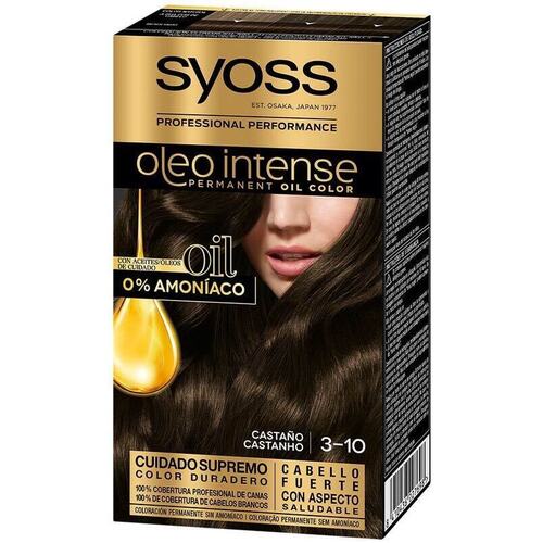 Beauty Damen Haarfärbung Syoss Oleo Intense Ammoniakfreie Haarfarbe 3.10-kastanie 5 St 