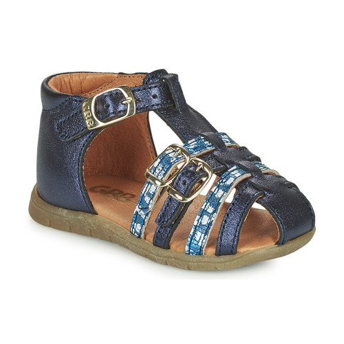 Schuhe Mädchen Sandalen / Sandaletten GBB PERLE Blau