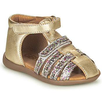 Schuhe Mädchen Sandalen / Sandaletten GBB FOLIE Gold