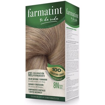 Beauty Haarfärbung Farmatint Gel Coloración Permanente 8n-rubio Claro 5 U 