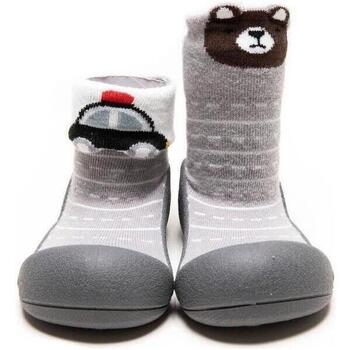 Schuhe Kinder Babyschuhe Attipas Two Style - Gray Grau