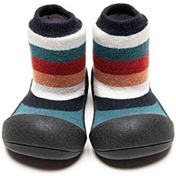 Schuhe Kinder Babyschuhe Attipas New Rainbow - Black Multicolor