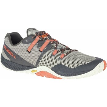 Schuhe Herren Laufschuhe Merrell Trail Glove 6 Grau, Orangefarbig