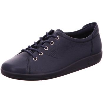 Schuhe Damen Derby-Schuhe & Richelieu Ecco Schnuerschuhe  Soft 2 20650311038 Blau