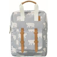 Taschen Kinder Rucksäcke Fresk Polar Bear Mini Backpack - Grey Grau