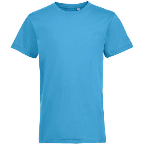 Sols REGENT FIT CAMISETA MANGA CORTA DE NIÑOS EN ALGODÓN Blau
