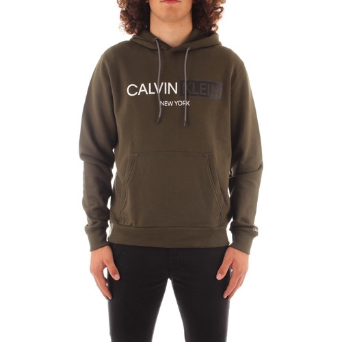 Kleidung Herren Sweatshirts Calvin Klein Jeans K10K107168 Grün