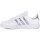 Schuhe Damen Sneaker Low adidas Originals Team Court W Silber, Weiß