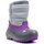 Schuhe Kinder Schneestiefel adidas Originals Winterfun Girl Grau, Violett