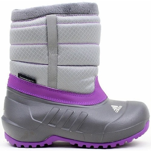 Schuhe Kinder Schneestiefel adidas Originals Winterfun Girl Violett, Grau