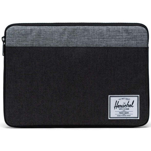 Taschen Laptop-Tasche Herschel Anchor Sleeve MacBook Black Crosshatch/Raven Crosshatch - 04 Grau