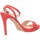 Schuhe Damen Sandalen / Sandaletten Made In Italia 081 Rot