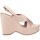 Schuhe Damen Sandalen / Sandaletten Bage Made In Italy 566 Sandalen Frau GESICHTSPUDER Rosa
