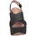 Schuhe Damen Sandalen / Sandaletten Bage Made In Italy 566 Sandalen Frau SCHWARZ Schwarz
