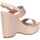 Schuhe Damen Sandalen / Sandaletten Bage Made In Italy 565 Rosa