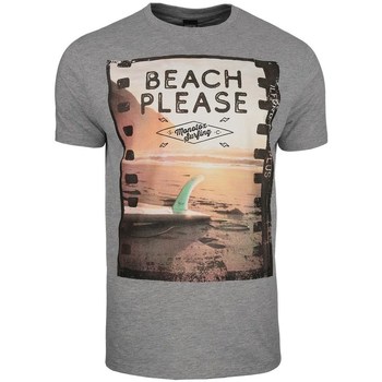 Kleidung Herren T-Shirts Monotox Beach Grau