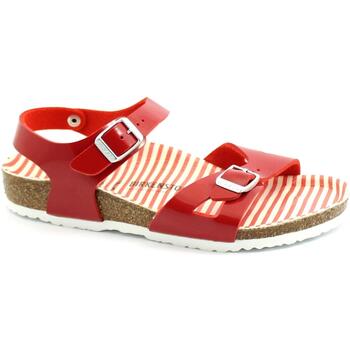 Schuhe Kinder Sandalen / Sandaletten Birkenstock BIR-RRR-1012720-SR Rosso