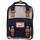 Taschen Damen Rucksäcke Doughnut Macaroon Mini Backpack - Ivory Navy Multicolor