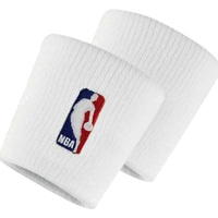 Accessoires Sportzubehör Nike Wristbands NBA Weiss