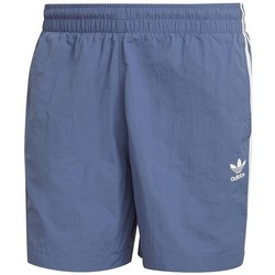 Kleidung Herren 3/4 Hosen & 7/8 Hosen adidas Originals 3STRIPE Swims Blau