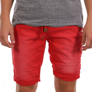 Kleidung Herren Shorts / Bermudas Paname Brothers PB-MALDIVES 3 Rot
