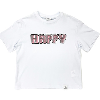 Kleidung Kinder T-Shirts Naturino 6001010 01 Weiss