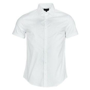 Kleidung Herren Kurzärmelige Hemden Emporio Armani 8N1C91 Weiss