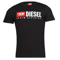 Kleidung Herren T-Shirts Diesel T-DIEGOR-DIV Schwarz