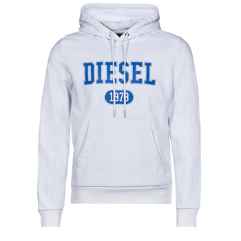 Kleidung Herren Sweatshirts Diesel S-GINN-HOOD-K25 Weiss