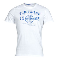 Kleidung Herren T-Shirts Tom Tailor 1008637 Weiss