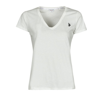 Kleidung Damen T-Shirts U.S Polo Assn. BELL 51520 EH03 Weiss