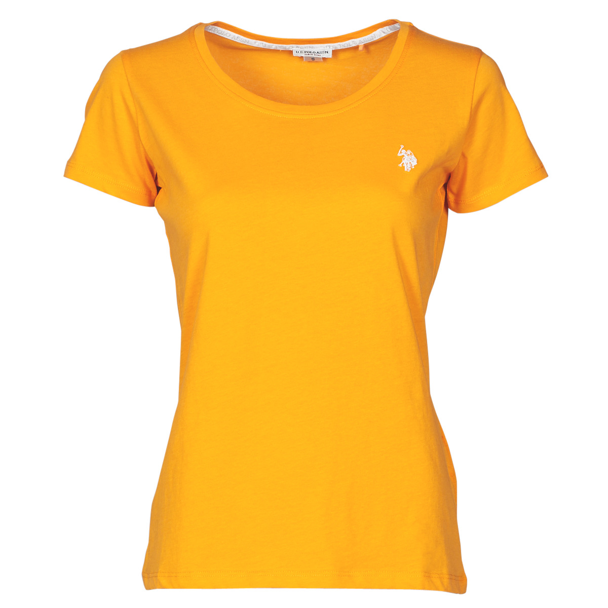 Kleidung Damen T-Shirts U.S Polo Assn. CRY 51520 EH03 Orange