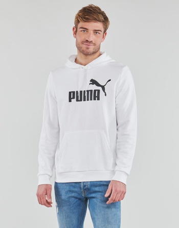 Kleidung Herren Sweatshirts Puma ESS BIG LOGO HOODIE FL Weiss