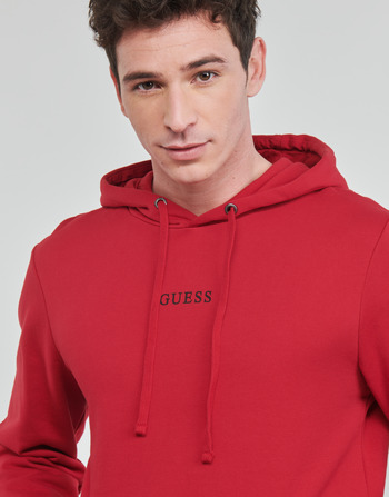 Guess ES ROY GUESS HOODIE Rot