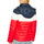 Kleidung Damen Daunenjacken Tommy Jeans Color block Rot