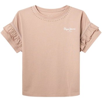 Kleidung Mädchen T-Shirts Pepe jeans  Rosa