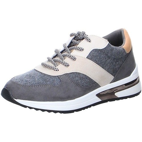 Schuhe Damen Derby-Schuhe & Richelieu La Strada Schnuerschuhe grey wool+micro 2002973-4503 Grau