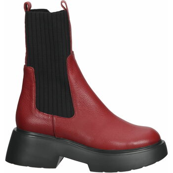 Schuhe Damen Boots Wonders Stiefelette Rot